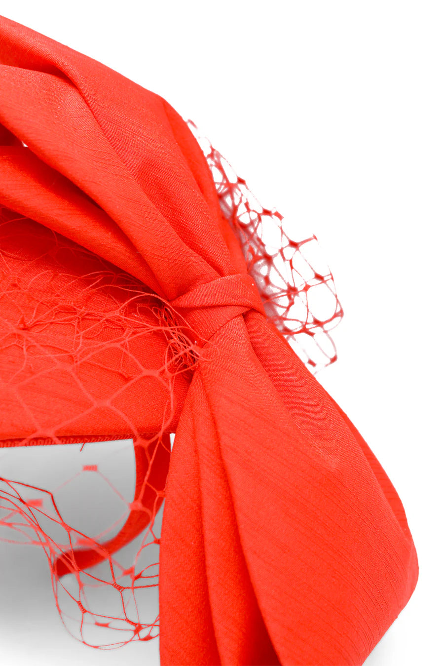 Alina Fascinator - Red