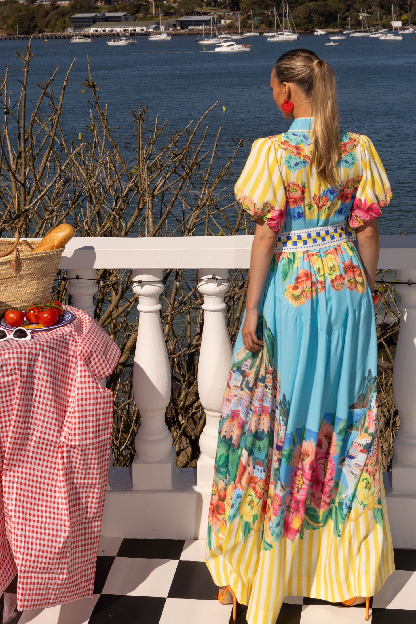 Positano Dress - Lemon