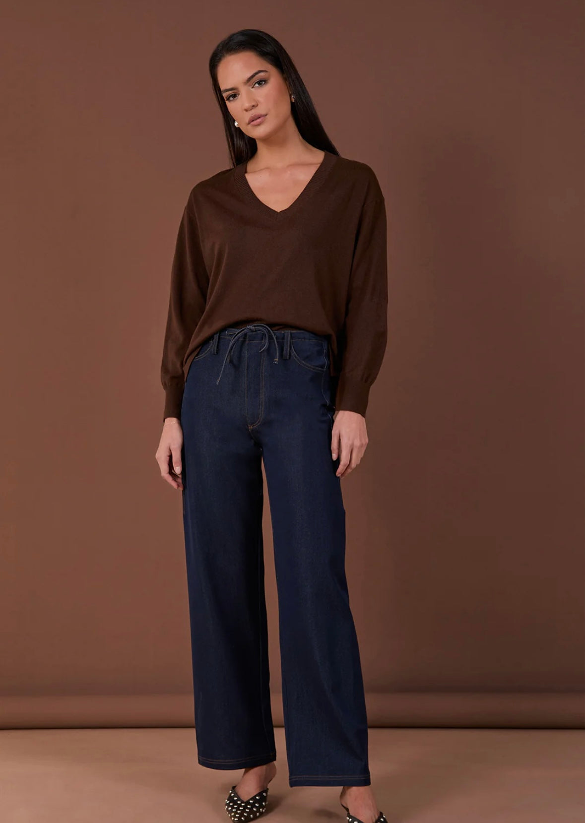 Drape Denim Pant
