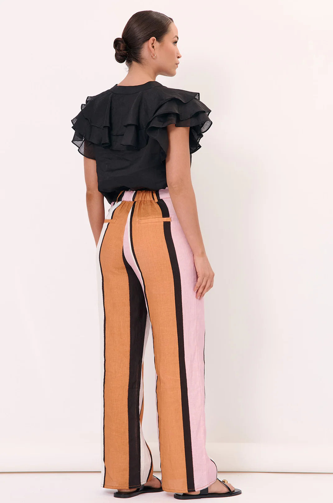 Stripe Linen Pants
