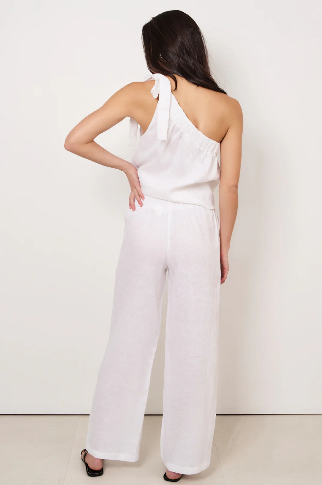 White Linen Pants