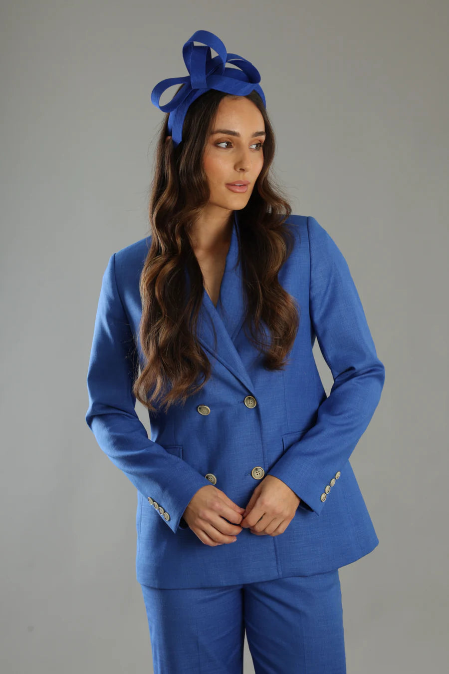 Mel Fascinator - Cobalt Blue