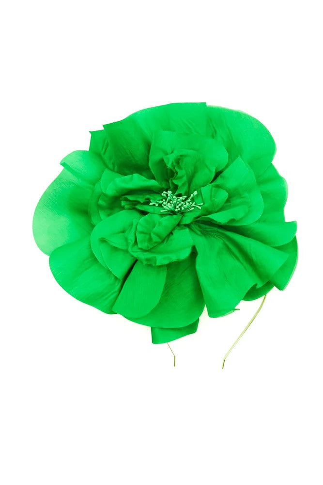 Cindy Fascinator - Green