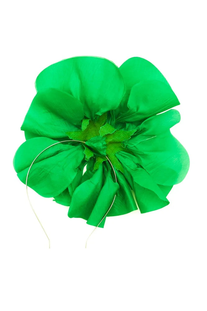 Cindy Fascinator - Green