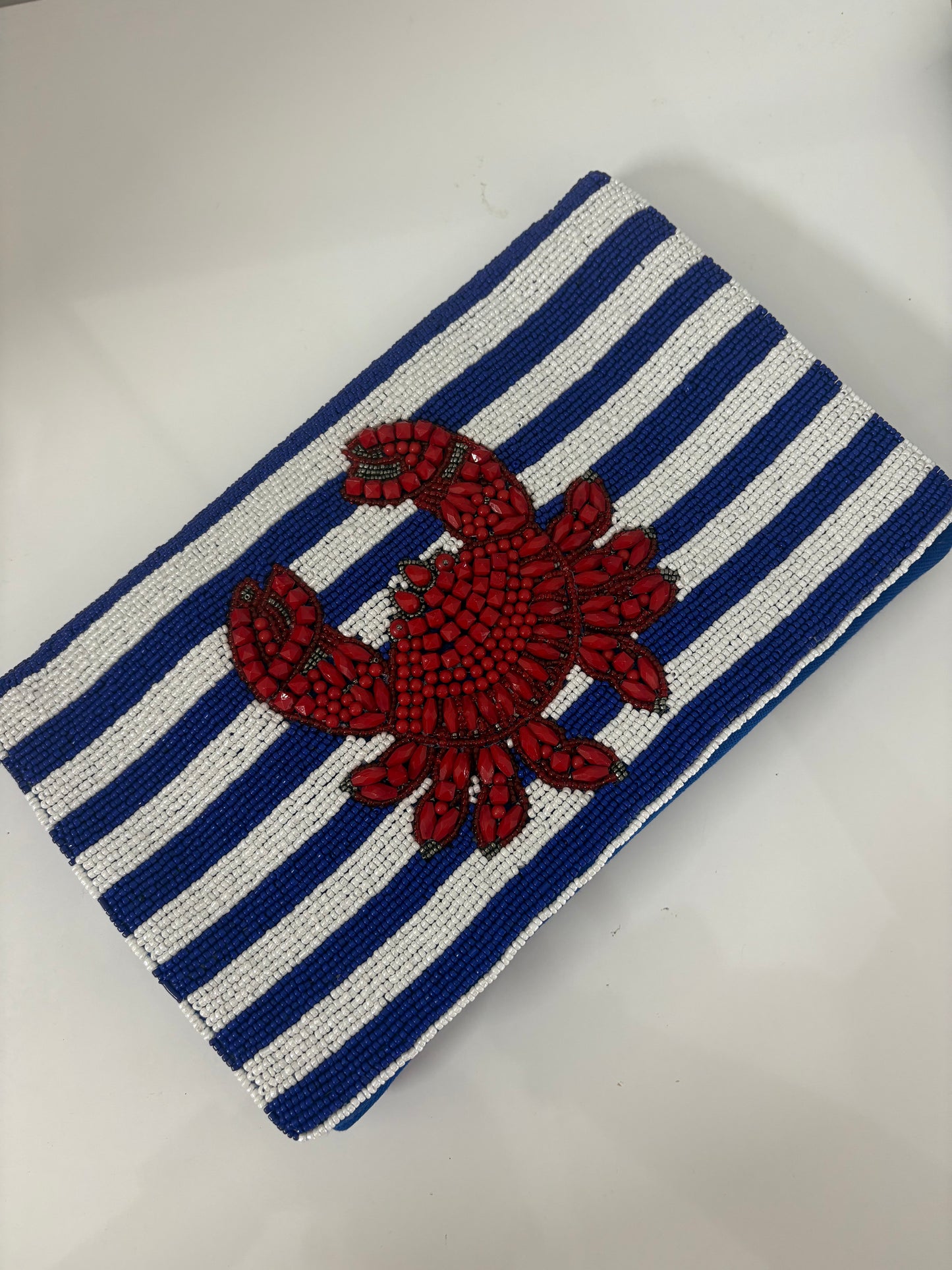 Beaded Clutch - Crab