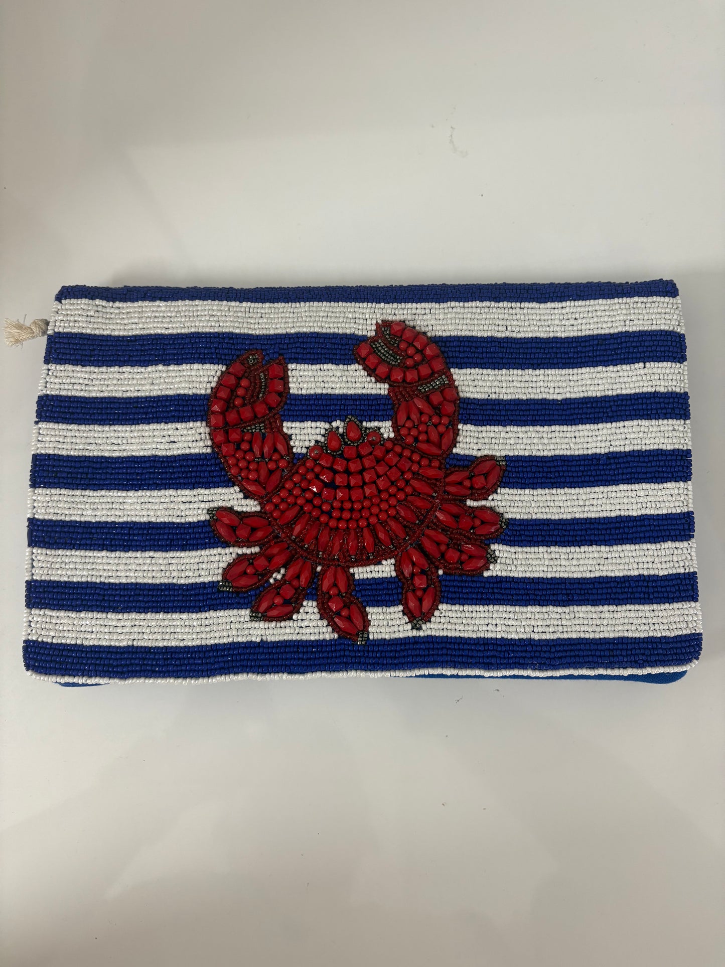 Beaded Clutch - Crab