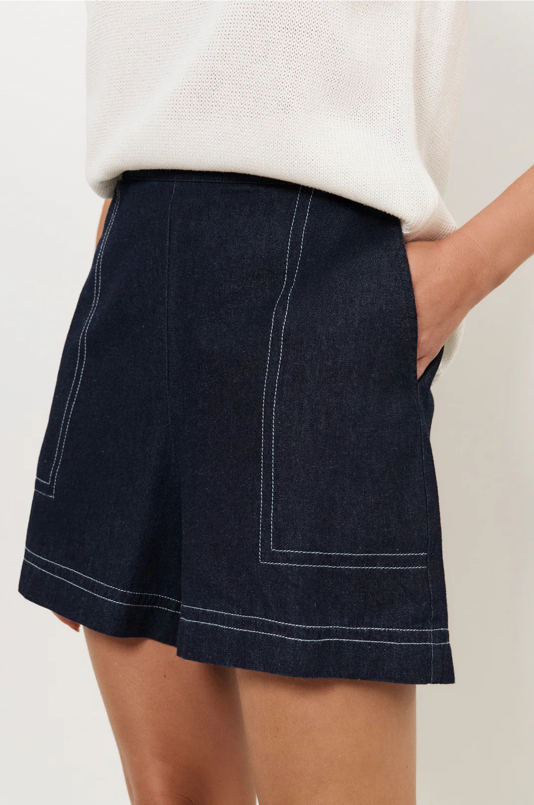 Trinity Light Weight Denim Short