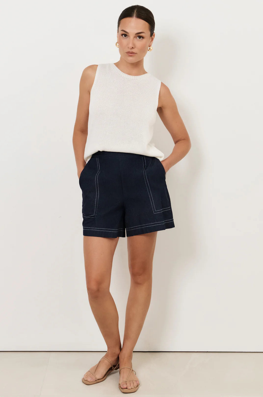 Trinity Light Weight Denim Short