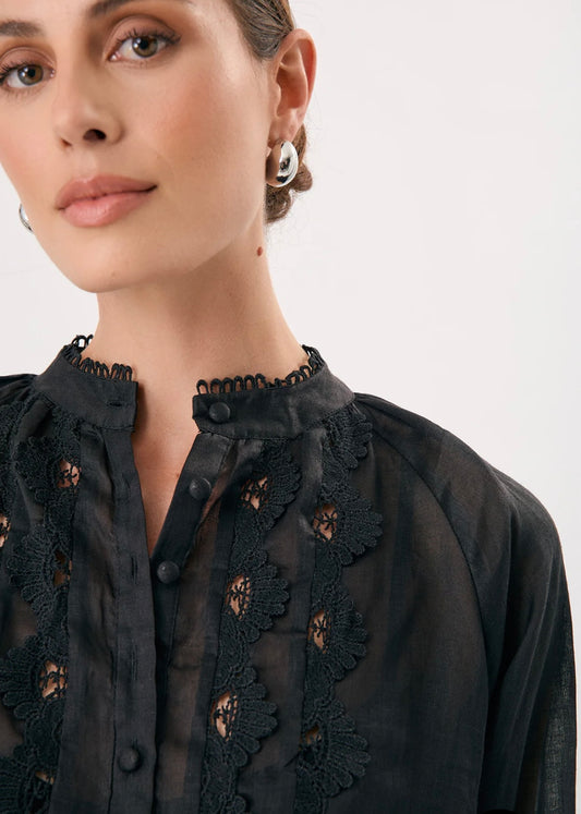 Ramie Lace Top
