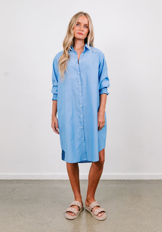 Blue Stripe Dress