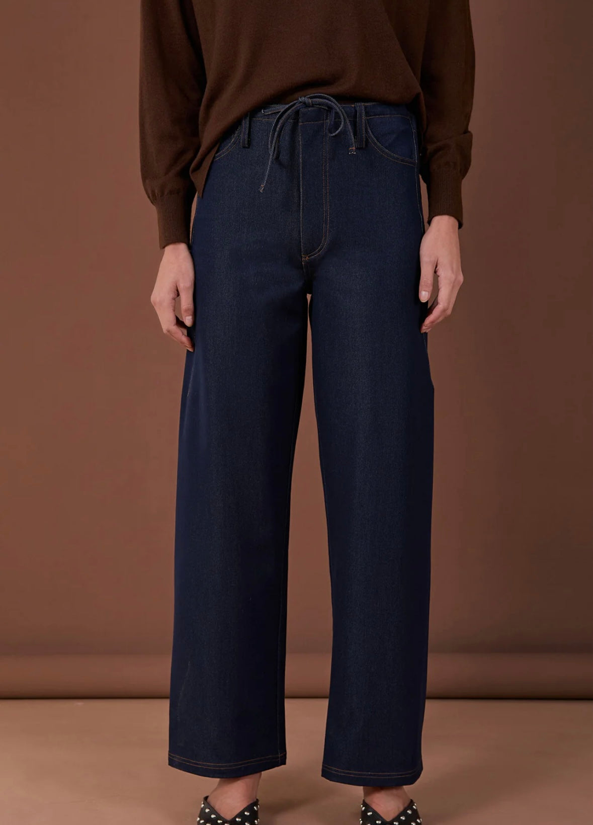 Drape Denim Pant