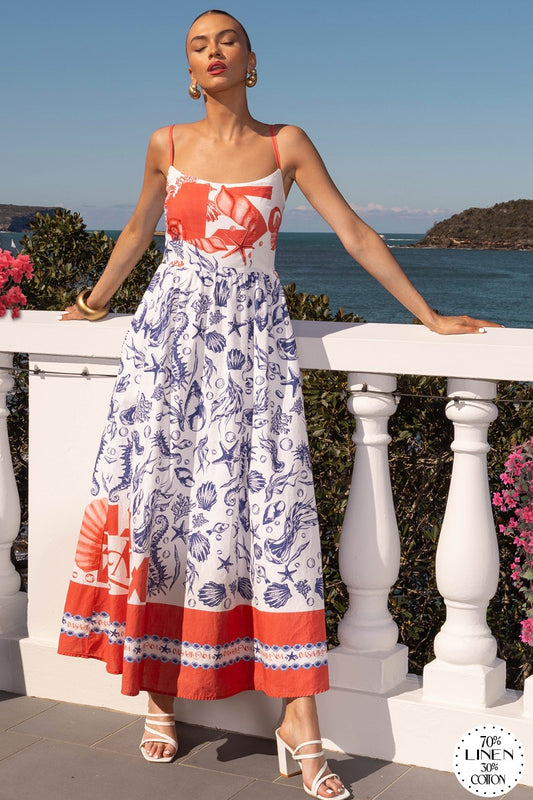 Casablanca Maxi Dress