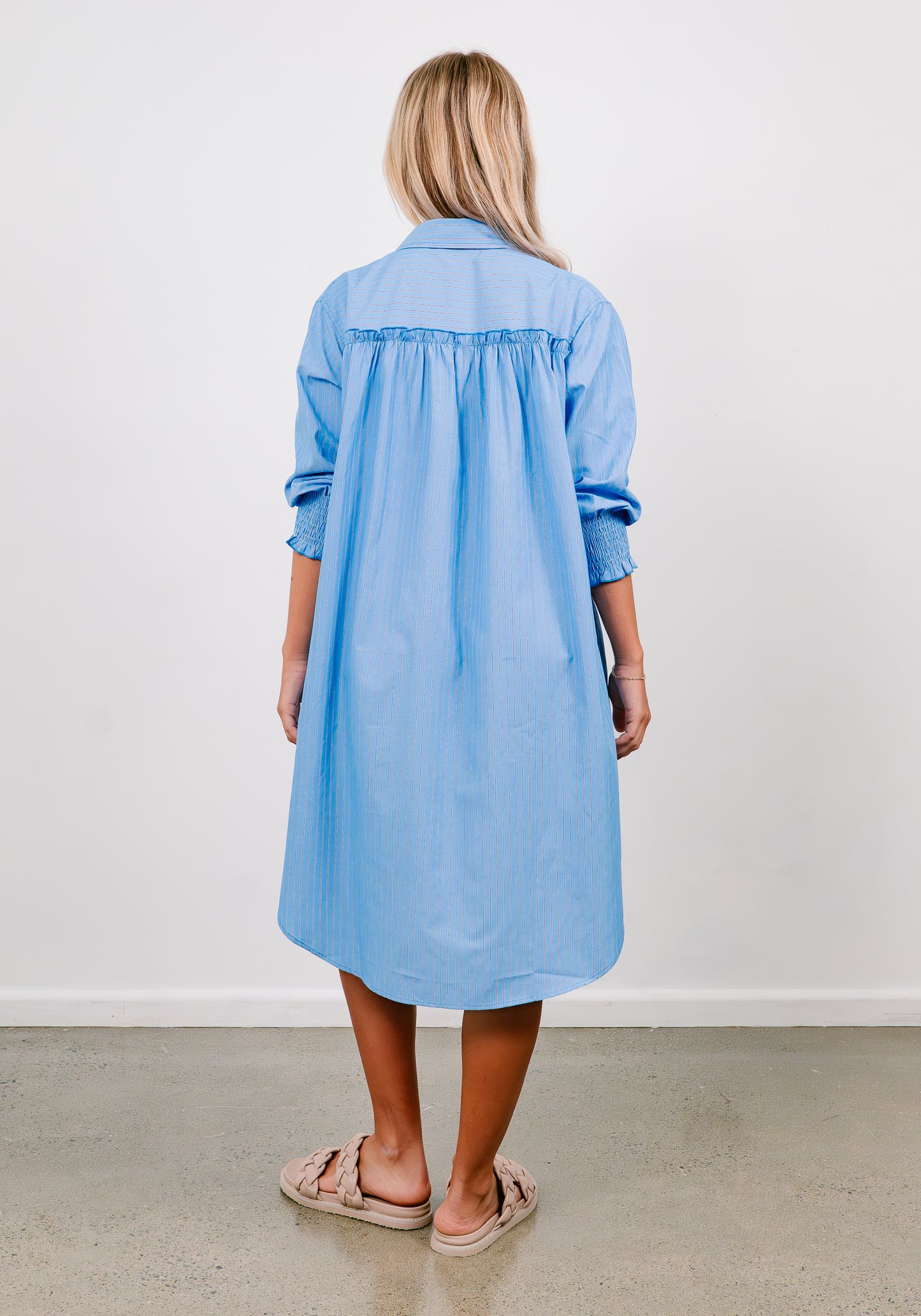 Blue Stripe Dress