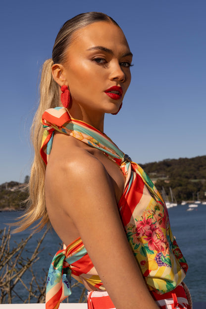 Positano Square Scarf