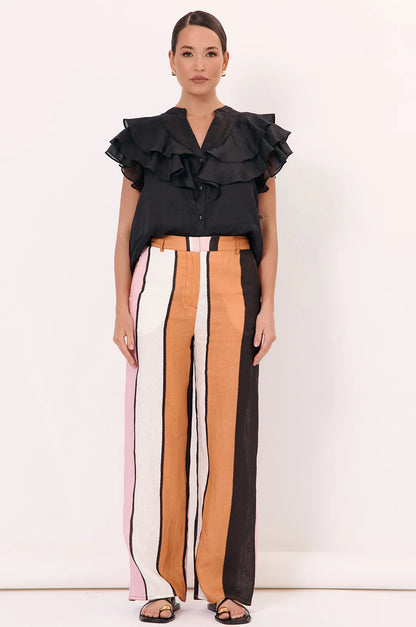 Stripe Linen Pants