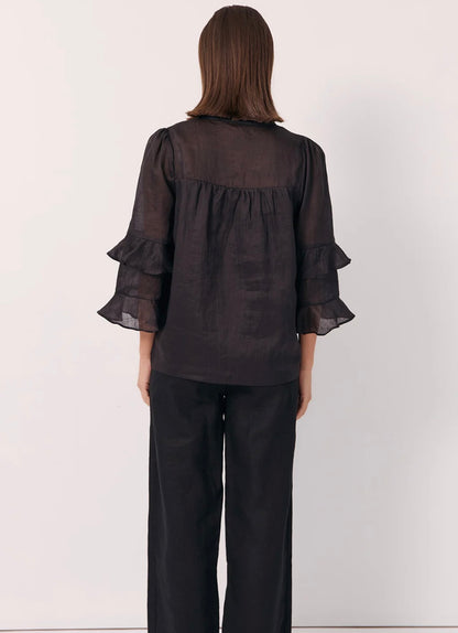 Ramie Frill Top