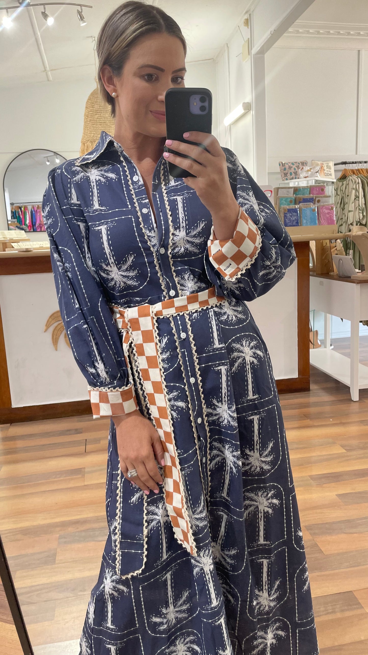 Arch Palm Dress