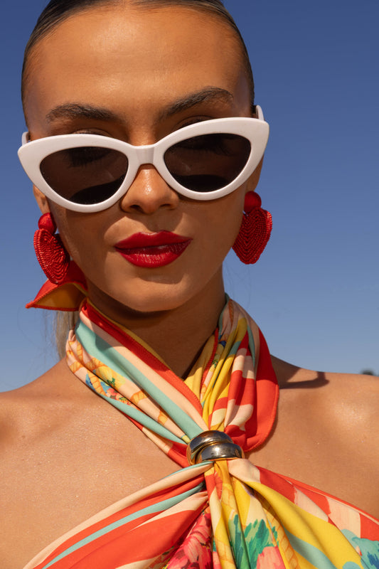 Positano Square Scarf