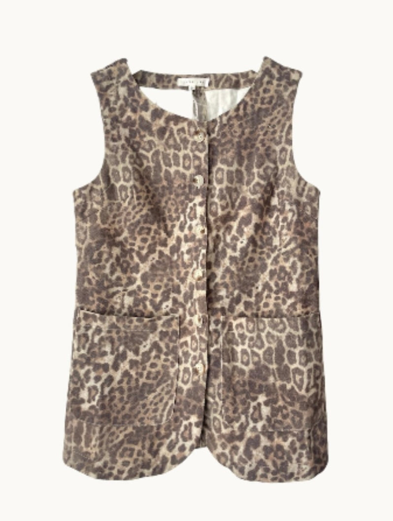Leopard Vest