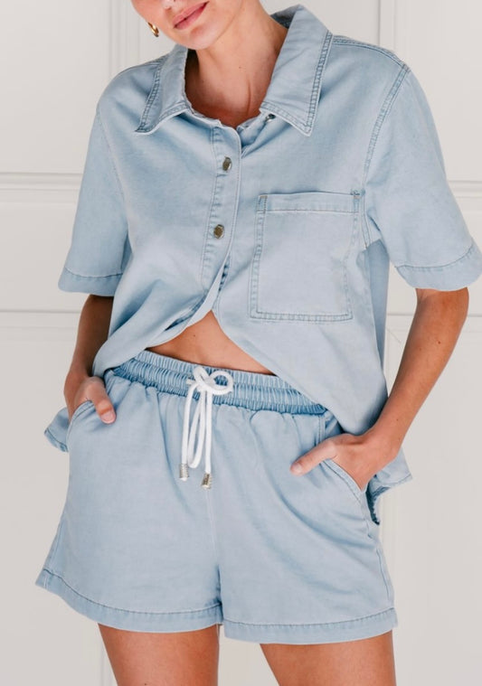 Light Denim Set