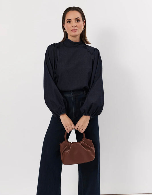Reign Denim Top