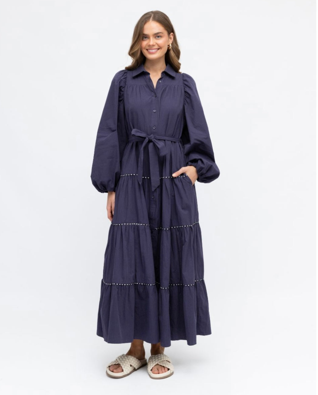 Navy Maxi Dress