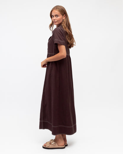 Chocolate Midi Dress