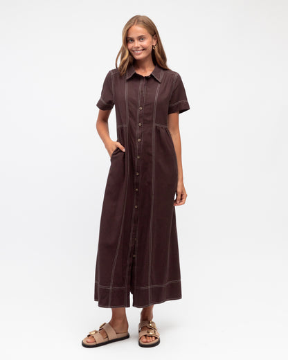 Chocolate Midi Dress