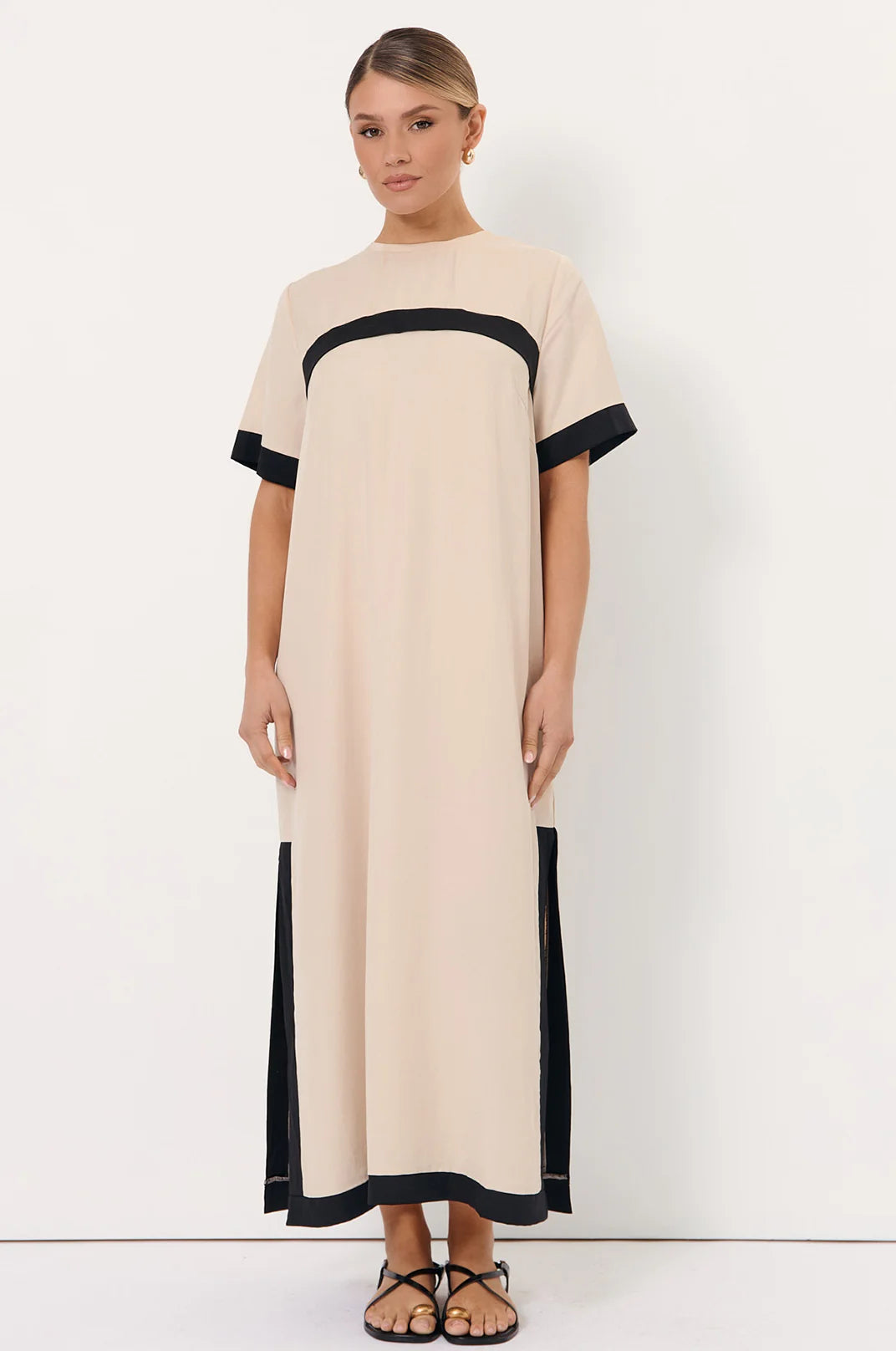 Stone Tencel Dress