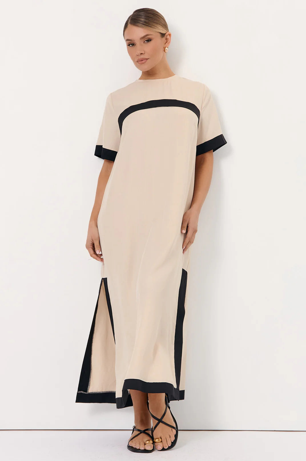 Stone Tencel Dress