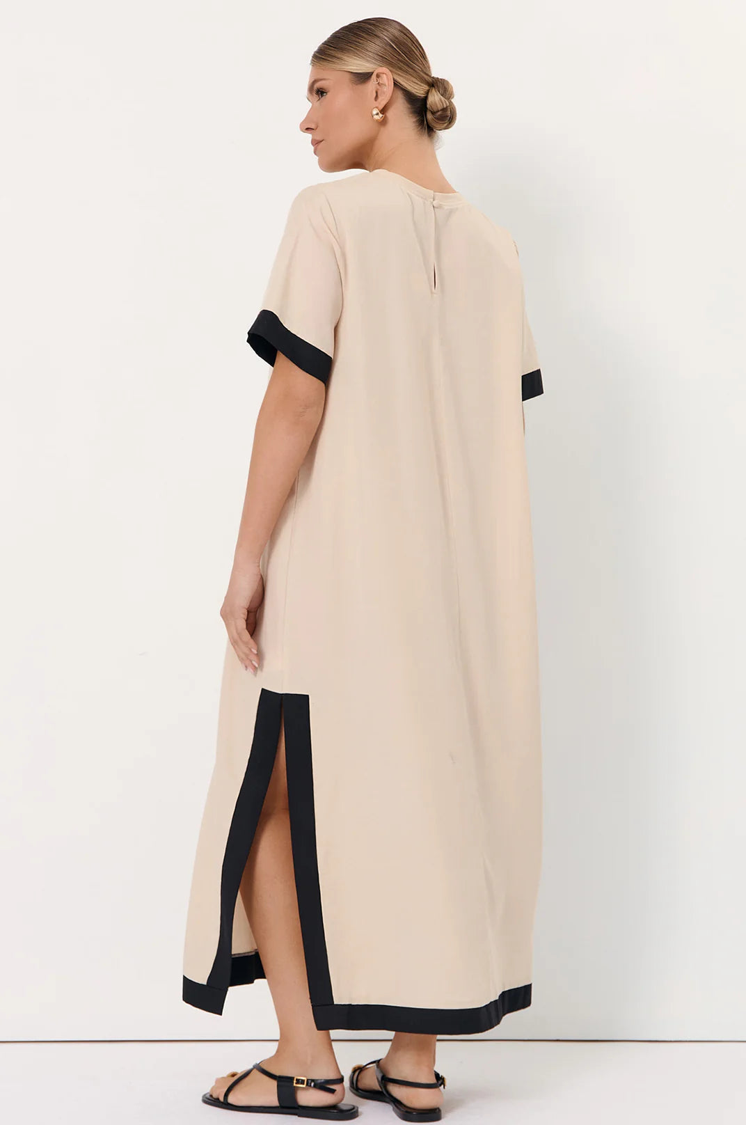 Stone Tencel Dress