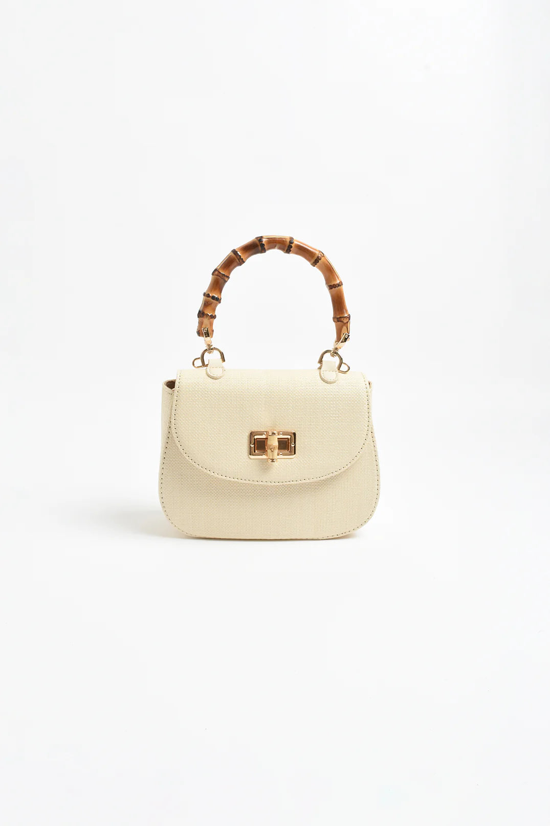 Woven Bamboo Mini Bag