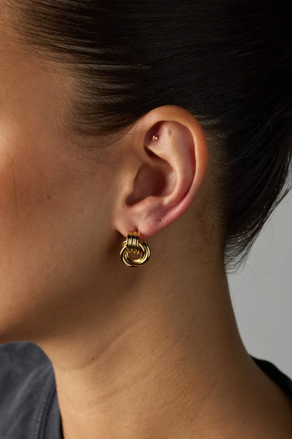 Poppy Earrings - Gold