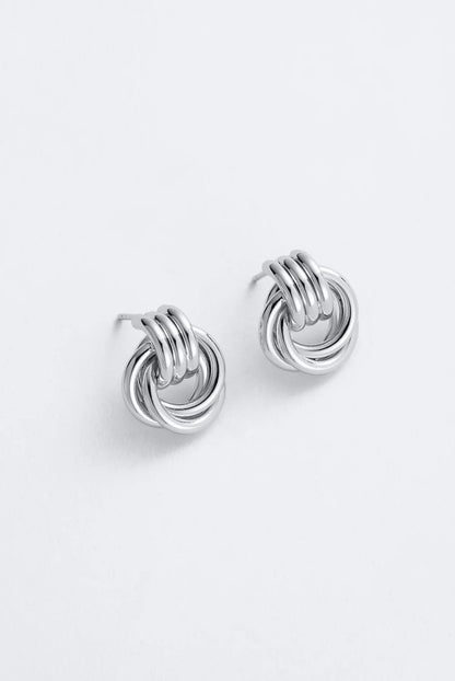 Poppy Earrings - Silver