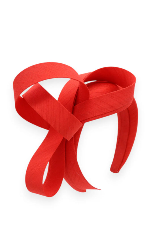 Mel Fascinator - Red