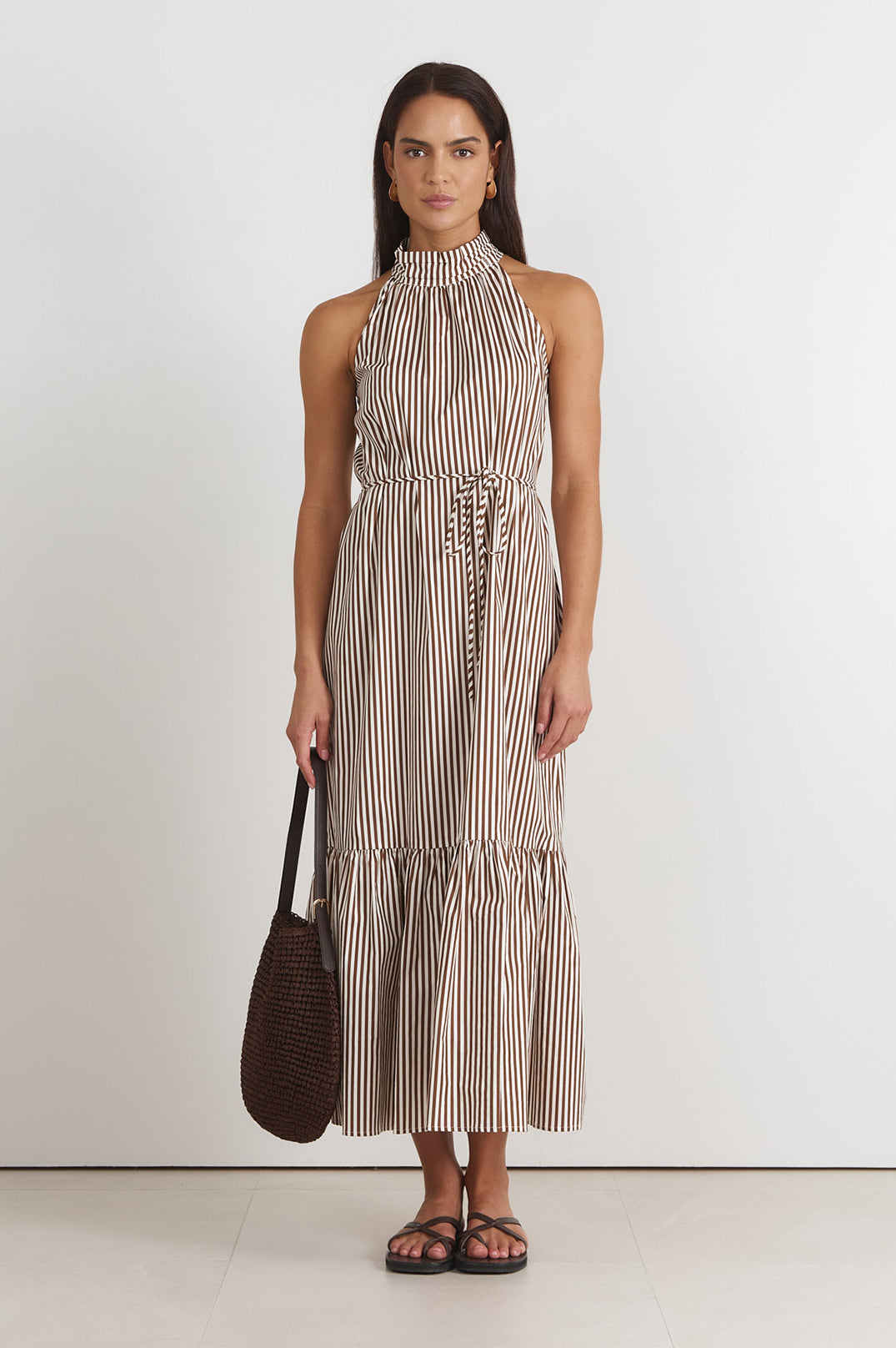 Stripe Maxi Dress