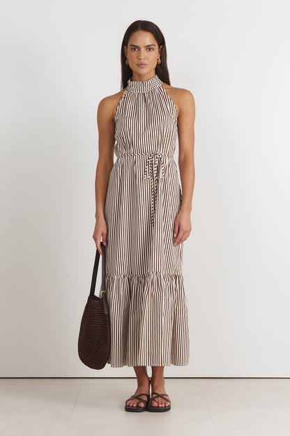Stripe Maxi Dress