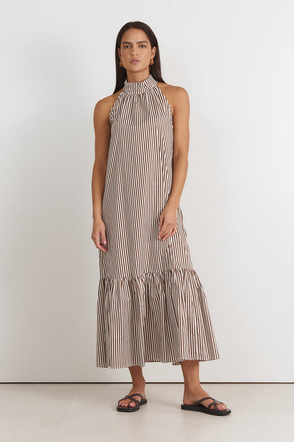Stripe Maxi Dress