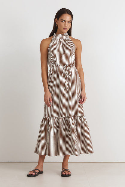 Stripe Maxi Dress