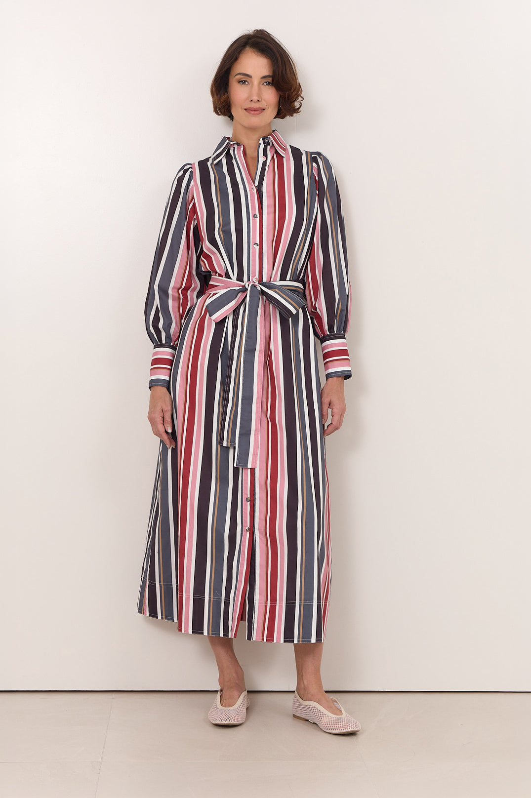 Sarafina Stripe Maxi Dress