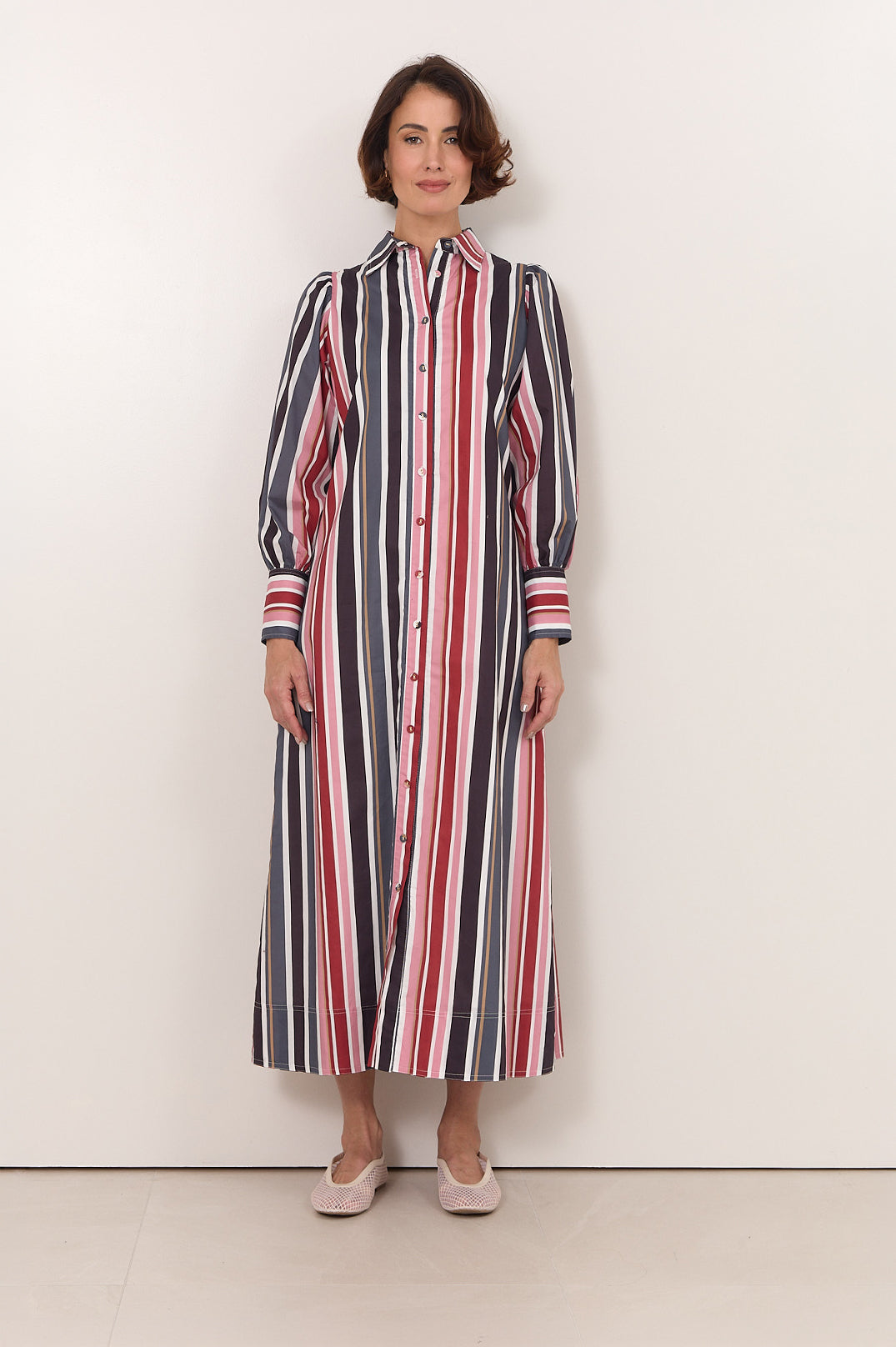 Sarafina Stripe Maxi Dress