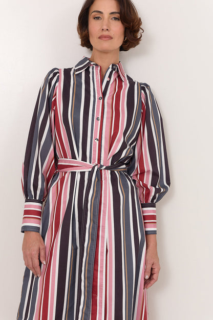 Sarafina Stripe Maxi Dress